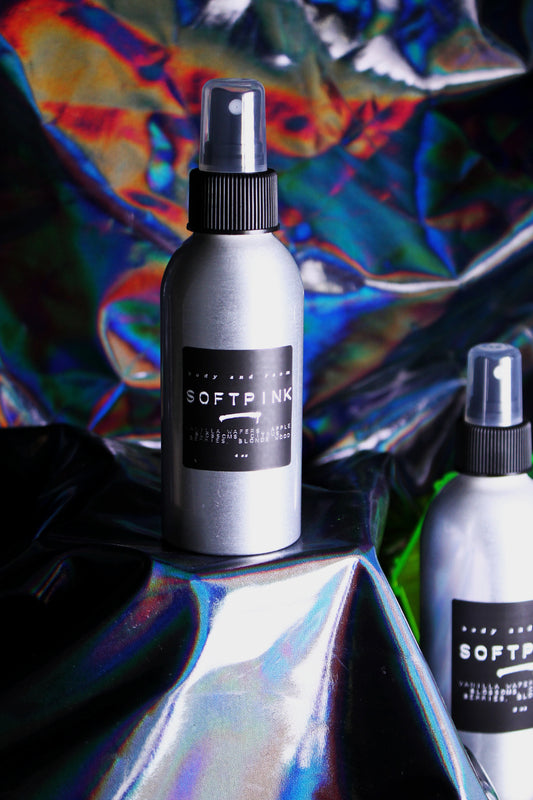 SOFTPINK, 4 OZ BODY AND LINEN SPRAY