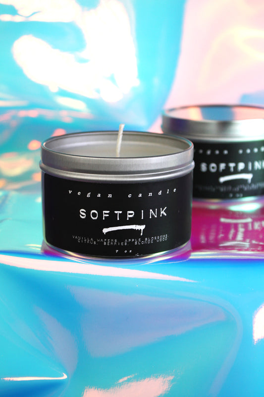 SOFTPINK, 7 OZ CANDLE